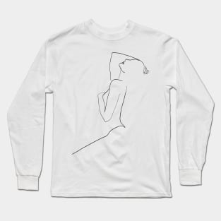 Female figure n.6 Long Sleeve T-Shirt